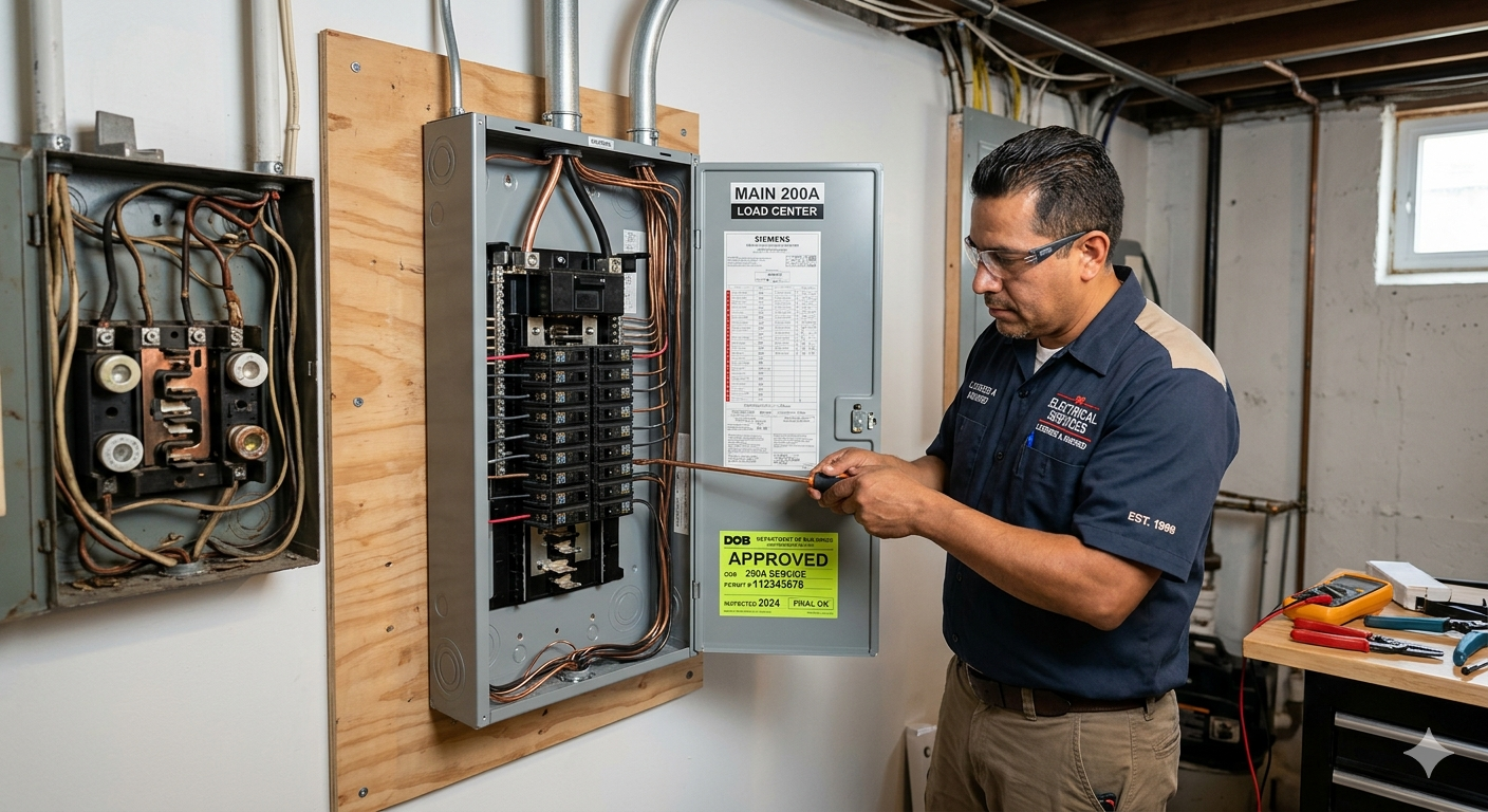 200-Amp Panel Upgrade